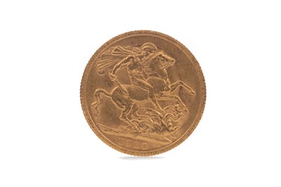 Lot 28 - A GEORGE V GOLD SOVEREIGN DATED 1918