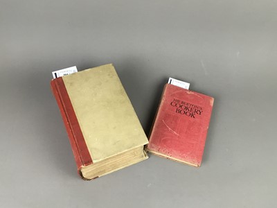 Lot 504 - A MRS BEETON'S BOOK OF HOUSEHOLD MANAGEMENT AND A COOKERY BOOK