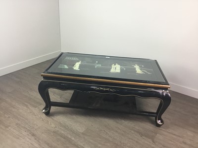 Lot 551 - A JAPANESE COFFEE TABLE