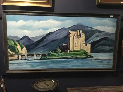 Lot 568 - RUTH MCMULLEN, CASTLE OVER THE LOCH