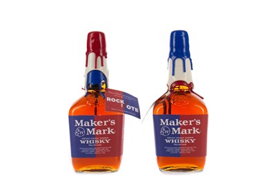 Lot 177 - TWO LITRES OF MAKER'S MARK 'ROCK THE VOTE'
