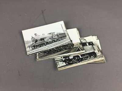 Lot 470A - A COLLECTION OF TWENTY-THREE RAILWAY RELATED POSTCARDS