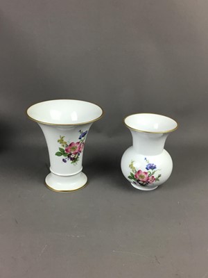 Lot 148 - A COLLECTION OF SIX (THREE PAIRS) KAISER PORCELAIN VASES