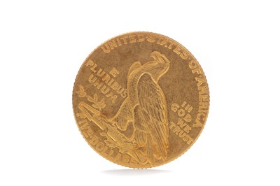 Lot 83 - A GOLD INDIAN HEAD FIVE DOLLAR COIN DATED 1912