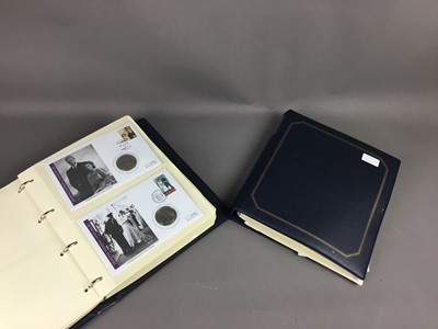 Lot 540A - A LOT OF TWO FOLDERS OF FIRST DAY COVERS