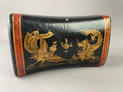 Lot 7 - A CHINESE OPIUM PILLOW