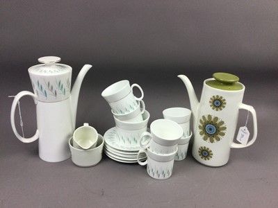 Lot 204 - A ROYAL STAFFORD 'DEMURE' COFFEE SERVICE AND OTHER TEA WARE