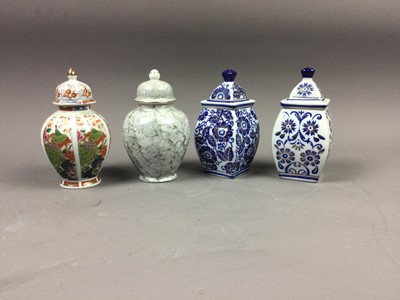 Lot 219 - A COLLECTION OF GINGER JARS