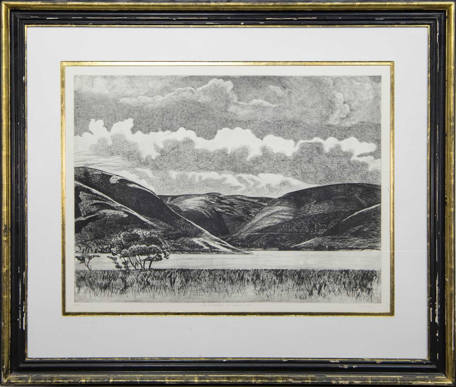 Lot 454 - LATE AFTERNOON, ST MARY'S LOCH, A LIMITED EDITION PRINT