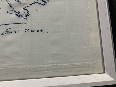 Lot 791 - 2002 BBC FOUR 'EVERYBODY NEEDS A PLACE TO THINK' HANDKERCHIEF BY TRACEY EMIN