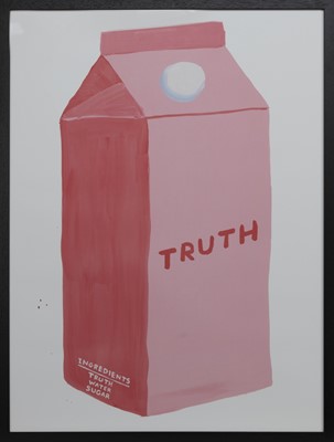 Lot 691 - TRUTH,  A LITHOGRAPH BY DAVID SHRIGLEY