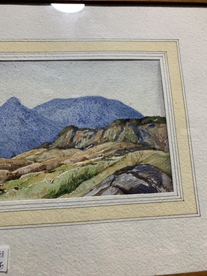 Lot 101 - A PAIR OF WATERCOLOURS BY FRANK B. JOWETT ALONG WITH THREE OTHER PICTURES