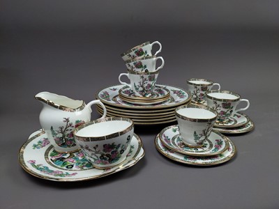 Lot 82 - A CROWN TRENT TEA SERVICE