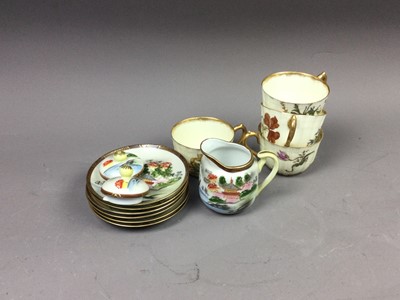 Lot 84 - A LIMOGES TEA SERVICE ALONG WITH A CHINESE COFFEE SERVICE