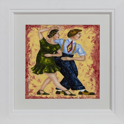 Lot 857 - YOU MAKE MY PANTS WANT TO GET UP AND DANCE, AN OIL BY ELENA KOURENKOVA
