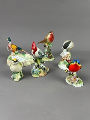 Lot 123 - A BESWICK DISH MODELLED AS A PHEASANT ALONG WITH OTHER ANIMAL FIGURES