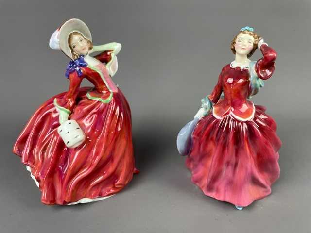Lot 167 - A COLLECTION OF SEVEN ROYAL DOULTON FIGURES
