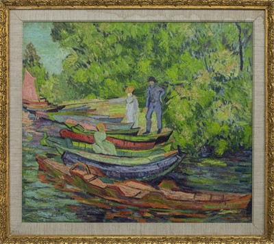 Lot 112 - ALONG THE RIVER, AN OIL