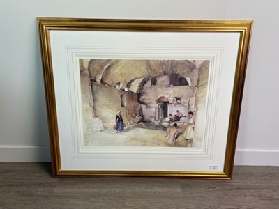 Lot 341 - A LIMITED EDITION LITHOGRAPH AFTER SIR WILLIAM RUSSEL FLINT