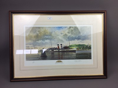 Lot 262 - A SIGNED PRINT AFTER WILLIAM DOBBIE