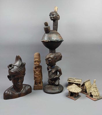 Lot 292 - A COLLECTION OF EAST AFRICAN TRIBAL WARE