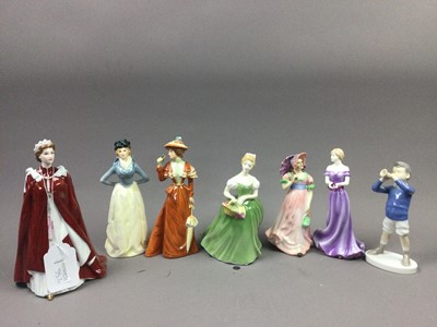 Lot 150 - A ROYAL DOULTON FIGURE OF 'HEIDI' AND OTHER CERAMICS