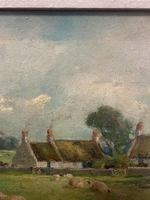Lot 144 - ON LOCH GREEN GOLD COURSE, TROON, AN OIL BY JOHN MCNICOL