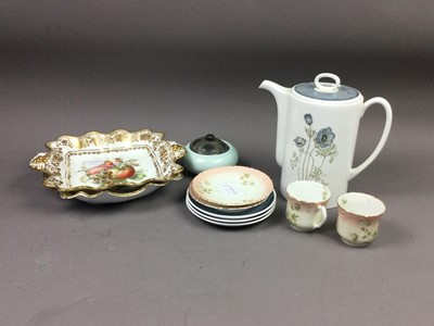 Lot 422 - A SUSIE COOPER PART COFFEE SERVICE AND OTHERS