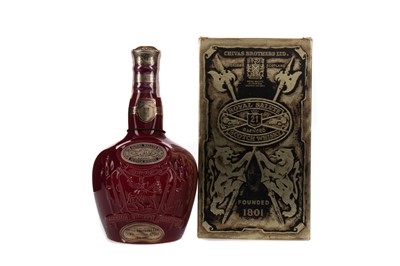 Lot 41 - CHIVAS REGAL ROYAL SALUTE AGED 21 YEARS - RUBY DECANTER