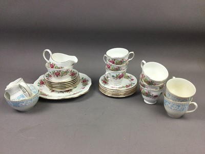 Lot 560 - A QUEEN ANNE 'CHINESE TREE' PATTERN TEA SERVICE AND OTHER TEA WARE