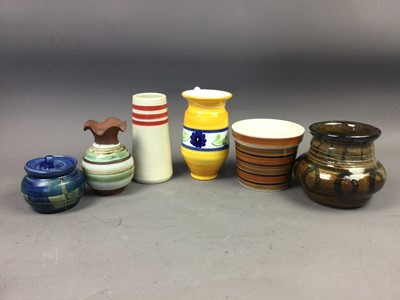 Lot 465 - A COLLECTION OF SCOTTISH POTTERY VASES
