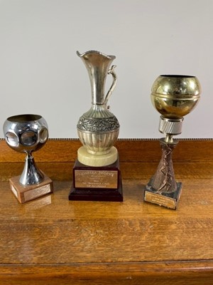 Lot 42 - A COLLECTION OF TROPHIES RELATING TO THE ST. BERNARD CLUB OF SCOTLAND