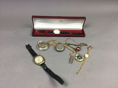 Lot 496 - A GROUP OF FASHION WATCHES