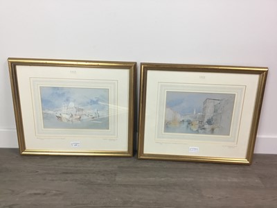 Lot 475 - A LOT OF FOUR PRINTS AFTER J M W TURNER