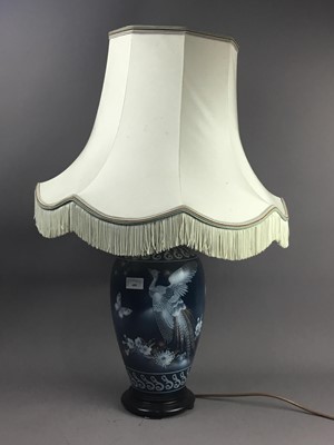 Lot 480 - A LOT OF TWO FRENCH DRIMMER LAMP BASES