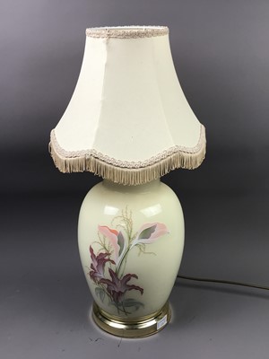 Lot 481 - A LOT OF THREE FRENCH DRIMMER LAMP BASES