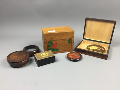 Lot 509 - A GROUP OF THREE BOXES