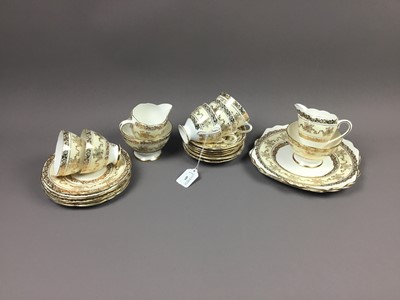 Lot 489 - A GLADSTONE TEA SET