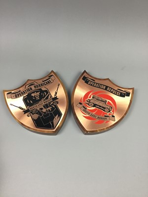 Lot 519 - A SET OF EIGHT WALL PLAQUES