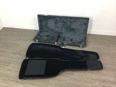 Lot 1189 - A GUITAR CASE AND BAG