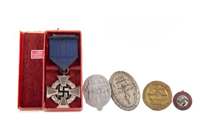 Lot 1408 - A GROUP OF THIRD REICH BADGES