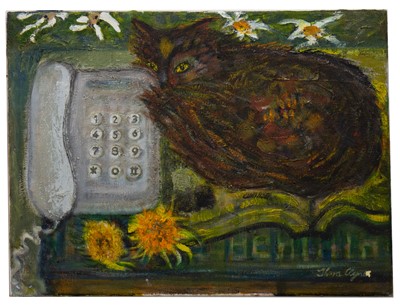 Lot 495A - CALL ME, AN OIL BY THORA CLYNE