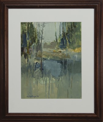 Lot 813 - POOL ABOVE THE GORGE, AN OIL BY HUGH MCINTYRE