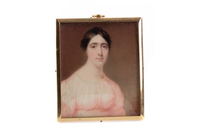 Lot 1435 - EARLY 20TH CENTURY ENGLISH SCHOOL, PORTRAIT MINIATURE OF A LADY