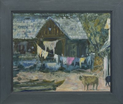 Lot 167 - AN UNTITLED OIL BY THORA CLYNE