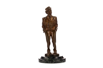 Lot 1445 - AN EARLY 20TH CENTURY FRENCH BRONZE MASCOT