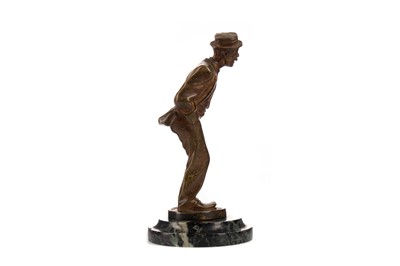 Lot 1445 - AN EARLY 20TH CENTURY FRENCH BRONZE MASCOT
