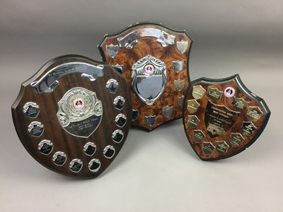 Lot 77 - A COLLECTION OF TROPHIES RELATING TO THE ST. BERNARD CLUB OF SCOTLAND