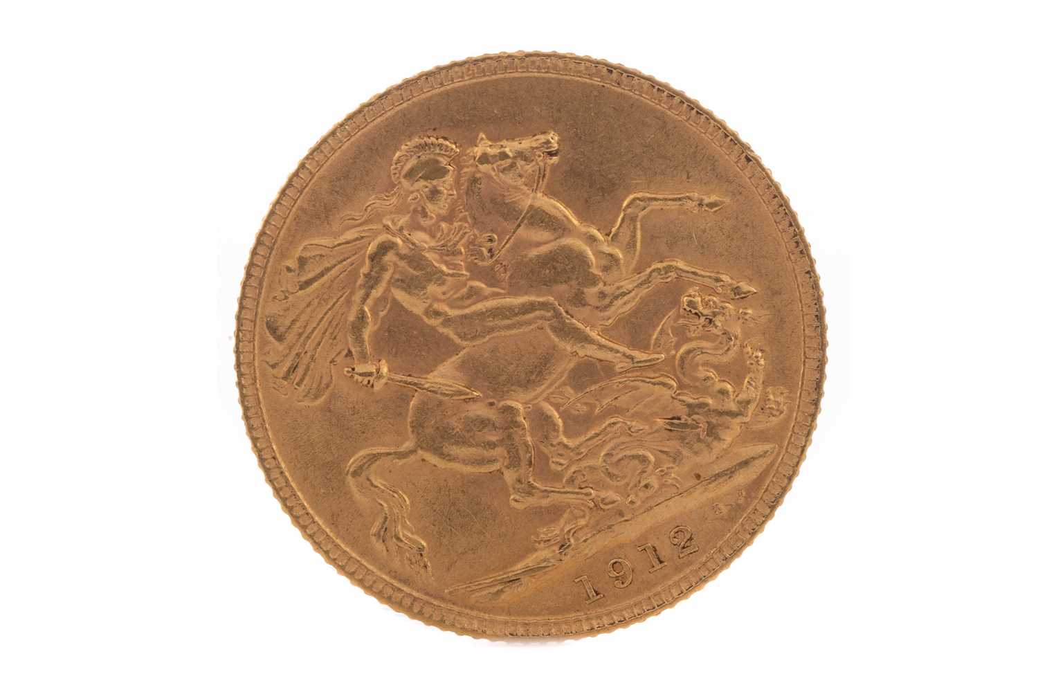 Lot 11 - A GEORGE V GOLD SOVEREIGN DATED 1912
