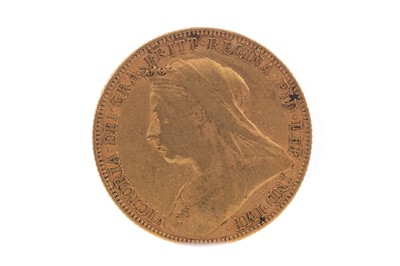 Lot 12 - A VICTORIA GOLD SOVEREIGN DATED 1898